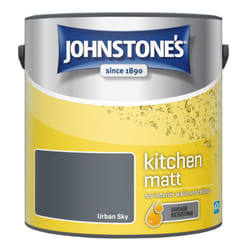 Johnstones Kitchen Matt Wall Ceiling Emulsion Paint 2.5l Urban Sky