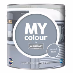 Johnstones My Colour Durable Matt Wall Emulsion Paint 2.5l Coast of Ma