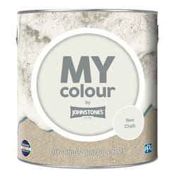 Johnstones My Colour Durable Matt Wall Emulsion Paint 2.5l New Chalk