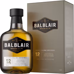 Balblair 12 Year Old, 0.7 L, Single malt, Scotland, Highland, 12 year(s), Glass bottle