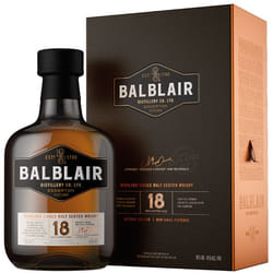 Balblair 18 Year Old whisky 0.7 L Single malt Scotland
