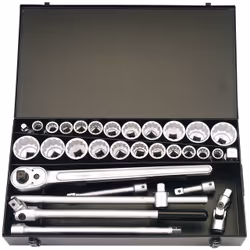 Draper Tools 00335, 3/4", Metric, 31 head(s)