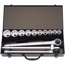 Draper Tools 00385, 3/4", Metric, 13 head(s)