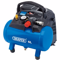 6L Oil-Free Air Compressor, 1.2kW/1.5hp
