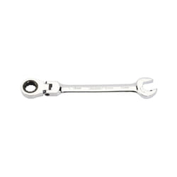 Metric Combination Spanner with Flexible Head and Double Ratcheting Features (15mm)
