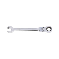 Metric Combination Spanner with Flexible Head and Double Ratcheting Features (16mm)