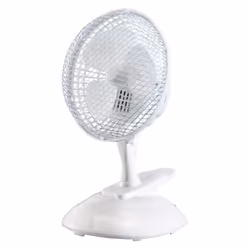 230V Clip-On Desk Fan, 6""/150mm, 15W