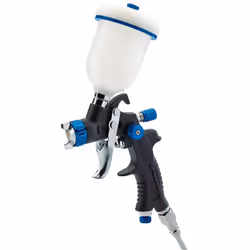 Gravity Feed HVLP Composite Body Air Spray Gun, 100ml