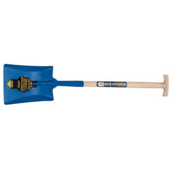 Draper Expert Contractors Square Mouth Shovel with Ash Shaft and T-Handle