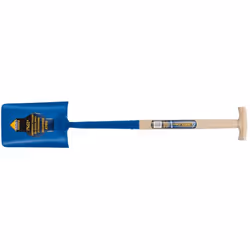 Draper Expert Solid Forged Contractors Trenching Shovel with Ash Shaft and T-Handle