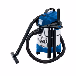 20L 1250W 230V Wet and Dry Vacuum Cleaner with Stainless Steel Tank