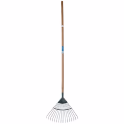 Carbon Steel Lawn Rake with Ash Handle