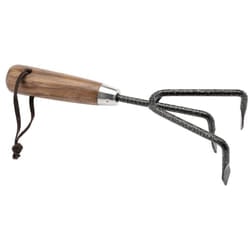 Carbon Steel Heavy Duty Hand Cultivator with Ash Handle