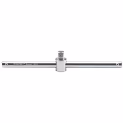 Satin Chrome Sliding T Bar, 1/2"" Sq. Dr.