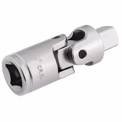 Satin Chrome Universal Joint, 1/2"" Sq. Dr.