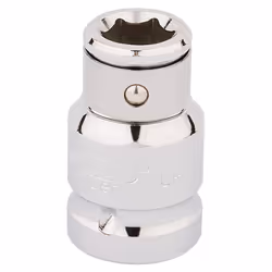 Screwdriver Bit Holding Socket, 1/2"" Sq. Dr. x 10mm Hexagon