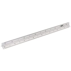 Aluminium Triangle Scale Rule, 300mm