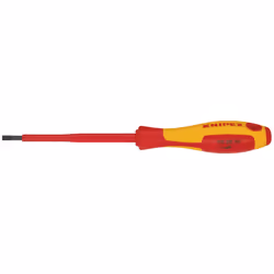 Draper 4MM SLOTTED SCREWDRIVER 18791 18791 VDE Insulated Slotted Screwdrivers