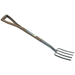 Young Gardener Digging Fork with Ash Handle