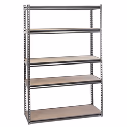 Heavy Duty Steel Shelving Unit, 5 Shelves, L1220 x W450 x H1830mm