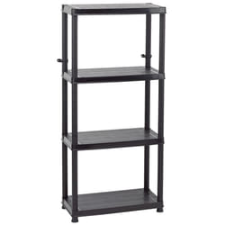 4 Tier Plastic Shelving Unit