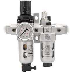 1/4"" BSP Combined Filter/Regulator/Lubricator Unit (FRL)