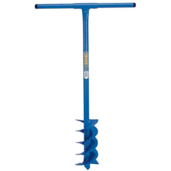 Draper Tools Post Hole Digger with Auger 1070x155mm Blue Drill Borer 24414