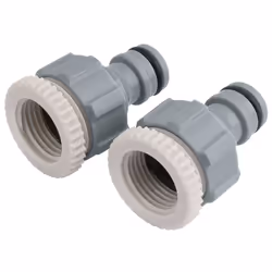 Tap Connectors, 1/2"" and 3/4"" (Pack of 2)