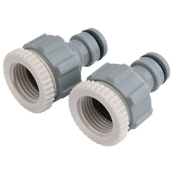 Tap Connectors, 1/2"" and 3/4"" (Pack of 2)
