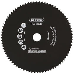 89mm Metal Cut Blade for Draper Storm Force&#174; Mini Plunge Saw