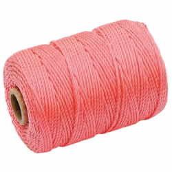 Polypropylene Brick Line, 100m, Pink