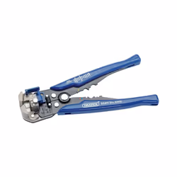 Draper Tools 2-in-1 Automatic Wire Strippers/Crimpers Plier Cutter Blue 35385