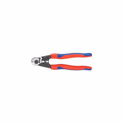 Knipex 95 62 190 Forged Wire Rope Cutters with Heavy Duty Handles, 190mm