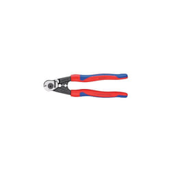 Knipex 95 62 190 Forged Wire Rope Cutters with Heavy Duty Handles, 190mm