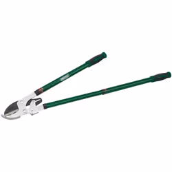 Telescopic Ratchet Action Anvil Loppers with Steel Handles