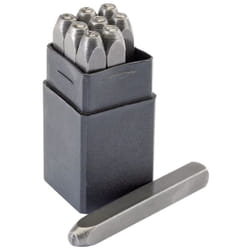 0 - 9 Number Stamp Set, 1/8""