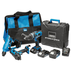 Draper Storm Force&#174; 20V Cordless Fixing Kit (8 Piece)