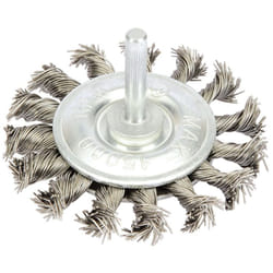 Steel Twist-Knot Wire Wheel Brush, 75mm