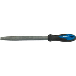 Soft Grip Engineer's Half Round Cabinet Rasp, 200mm