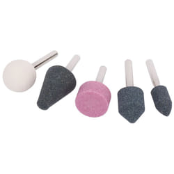 Shank Mounted Grinding Point Set, 6mm (5 Piece)