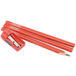 Carpenter's Pencil and Sharpener Set