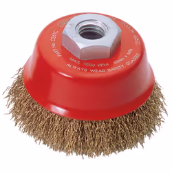 Draper Expert Crimped Wire Cup Brush, 60mm, M14