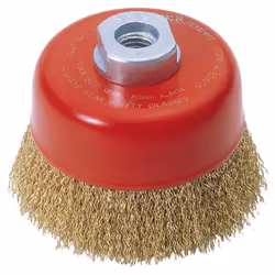 Draper Expert Crimped Wire Cup Brush, 80mm, M14