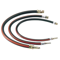 Air Line Whip Hose, 600mm, 1/4"" BSP