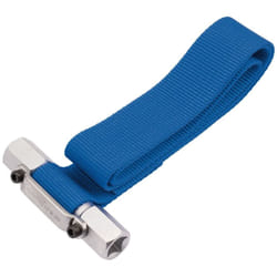 Oil Filter Strap Wrench, 3/8"" and 1/2"" Sq. Dr.,