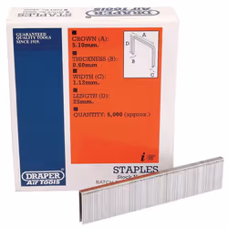 Staples, 25mm (5000)