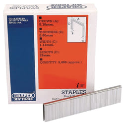 Staples, 25mm (5000)