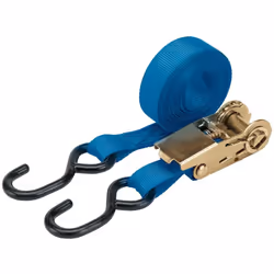 Ratcheting Tie Down Straps, 4.5m x 25mm, 750kg