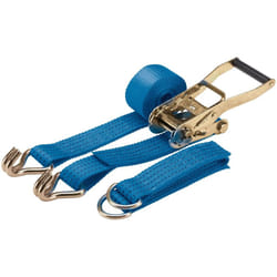 Ratcheting Vehicle Tie Down Straps, 3m x 50mm, 2500kg