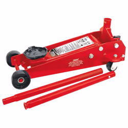 Heavy Duty Garage Trolley Jack, 3 Tonne, Red